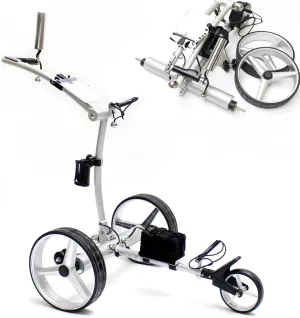 Electric 3 Wheels Electric Golf Trolley - Foldable,Compact and Easy to Open,12km/h Speed and 30° Climbing Ability,G-olf Push Cart,GO/Stop Memory Function  9 Speed