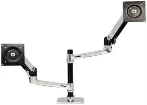 Ergotron 45-248-026 Mounting Arm for Flat Panel Display - 24" Screen Support - 40 lb Load Capacity - Aluminum
