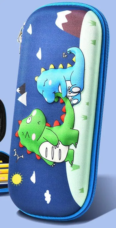 EVA Cartoon Pen Case - Cute Stationery Box for Kids