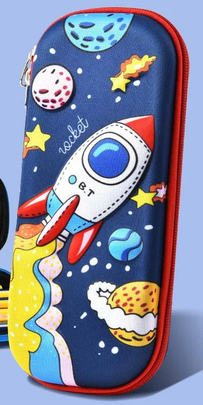 EVA Cartoon Pen Case - Cute Stationery Box for Kids