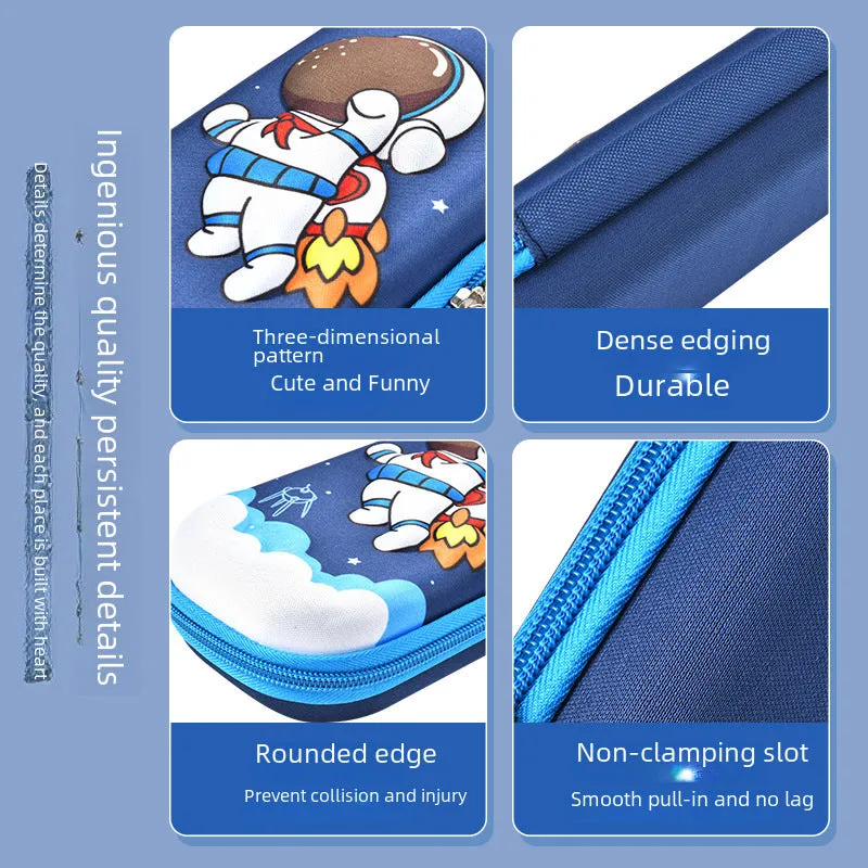 EVA Cartoon Pen Case - Cute Stationery Box for Kids