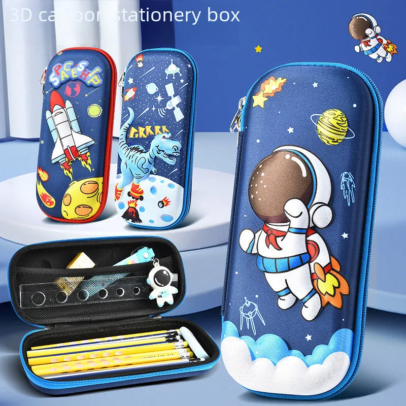 EVA Cartoon Pen Case - Cute Stationery Box for Kids