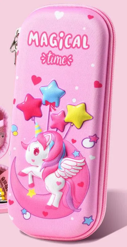 EVA Cartoon Pen Case - Cute Stationery Box for Kids