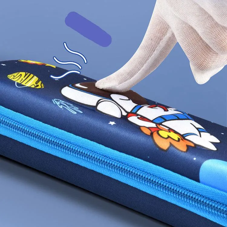 EVA Cartoon Pen Case - Cute Stationery Box for Kids