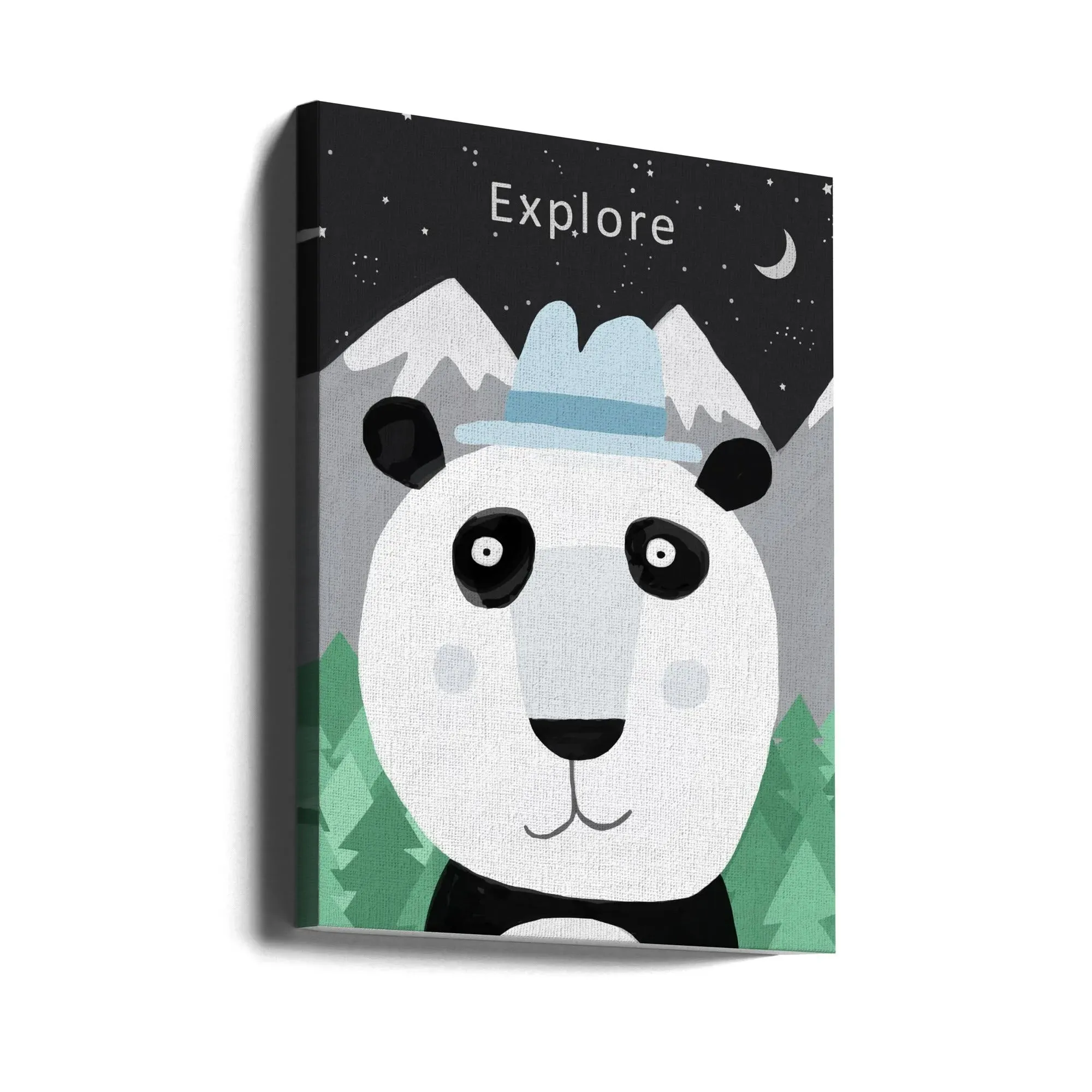 Explore the World with Cute Panda