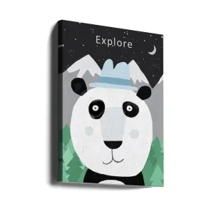Explore the World with Cute Panda