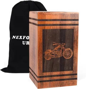 Extra Large Urns For Human Ashes Adult Male,Cremation Urns For Human Ashes,Human Urns For Ashes Adult Male,Medium Urn For Dad Urn For Men,Cool Urns For Ashes,Adult Urn(Motorcycle Urn,300LB)