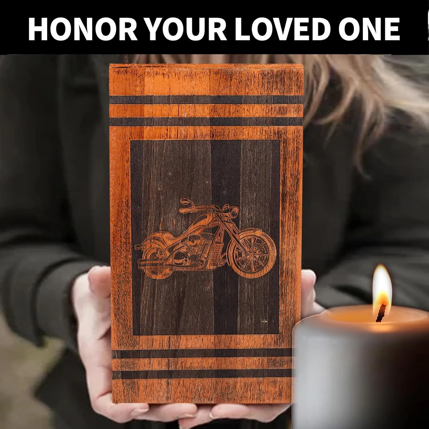 Extra Large Urns For Human Ashes Adult Male,Cremation Urns For Human Ashes,Human Urns For Ashes Adult Male,Medium Urn For Dad Urn For Men,Cool Urns For Ashes,Adult Urn(Motorcycle Urn,300LB)