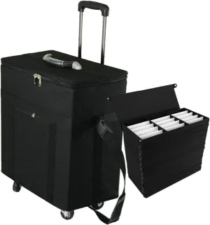 Eyeglasses Organizer 180 Slot Optical Frame Glasses Display Case Storage Box Portable Eyewear Storage Organizer Collector Display Travel Trolley Box Suitcase
