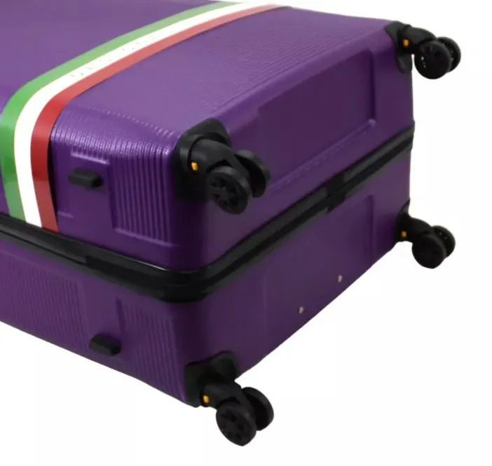 Ezzyrol XL Large Suitcase 8 Wheels Medium Lightweight Luggage ABS Hard Shell Cabin Case