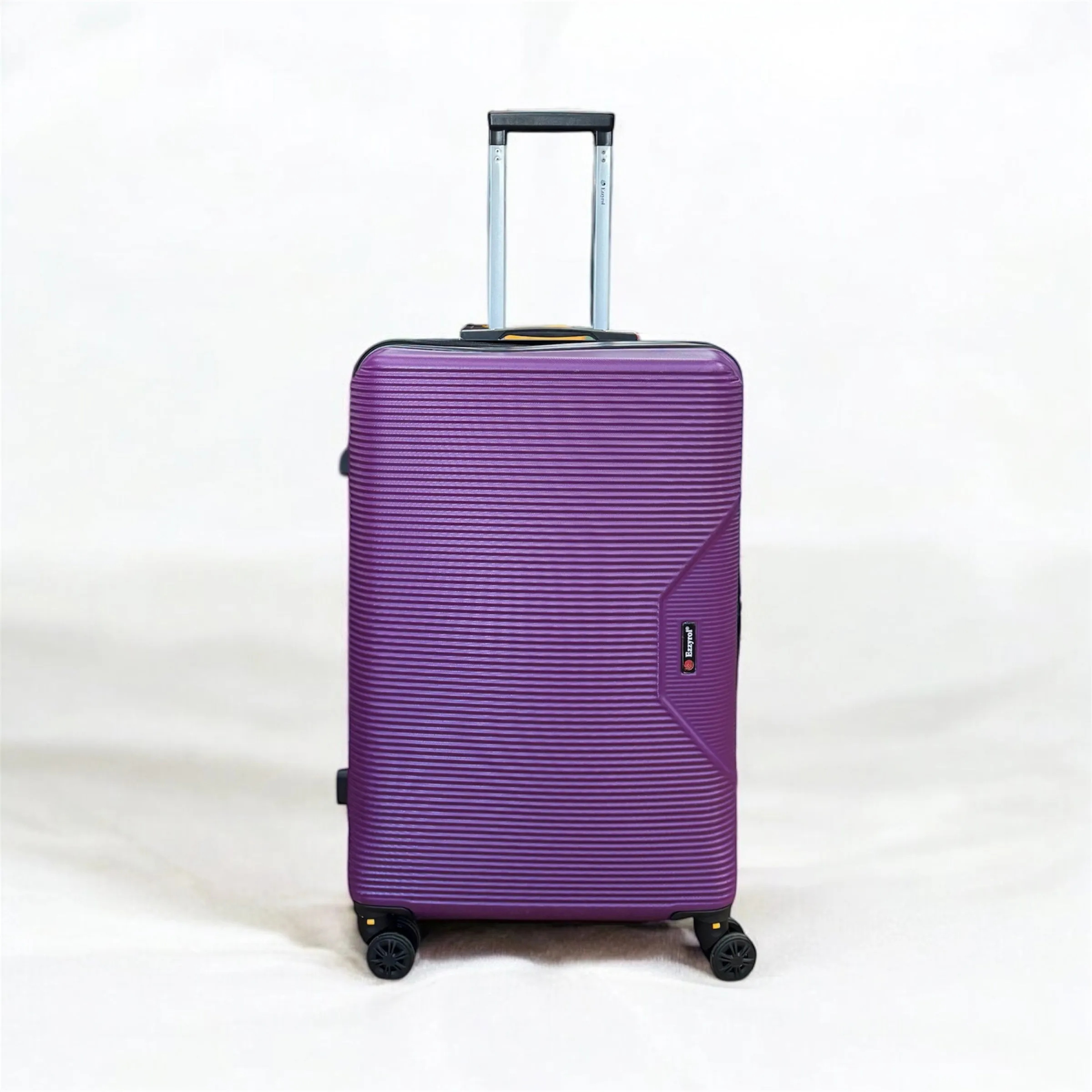 Ezzyrol XL Large Suitcase 8 Wheels Medium Lightweight Luggage ABS Hard Shell Cabin Case