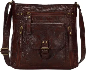 Fashion One Shoulder Bag Retro Small Square Bag Women'S All Bag Soft Bag With Large Capacity Shoulder Straps for