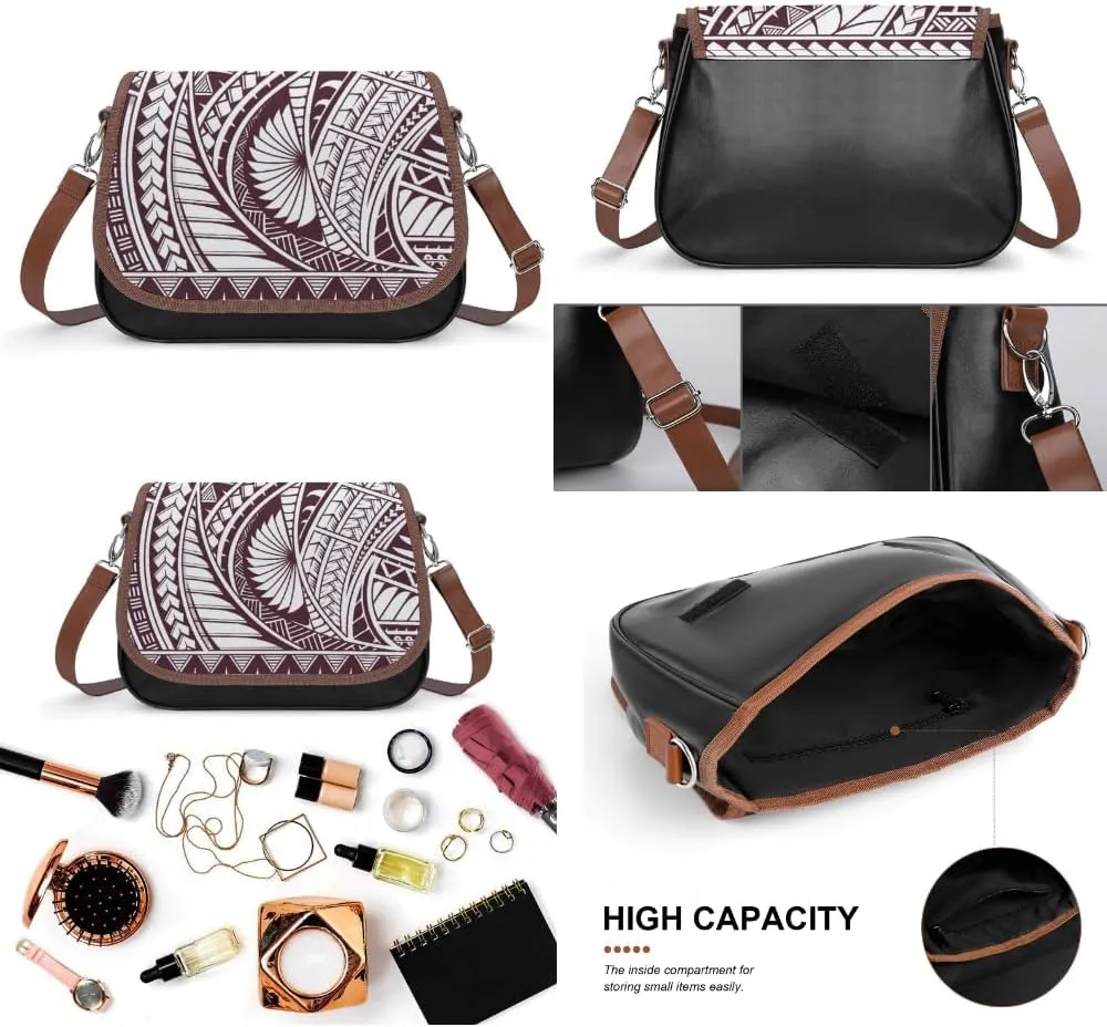 Fashionable Youth Small Bag Customized Polynesian Women'S Crossbody Bag Multi-Functional Work And Travel Bag