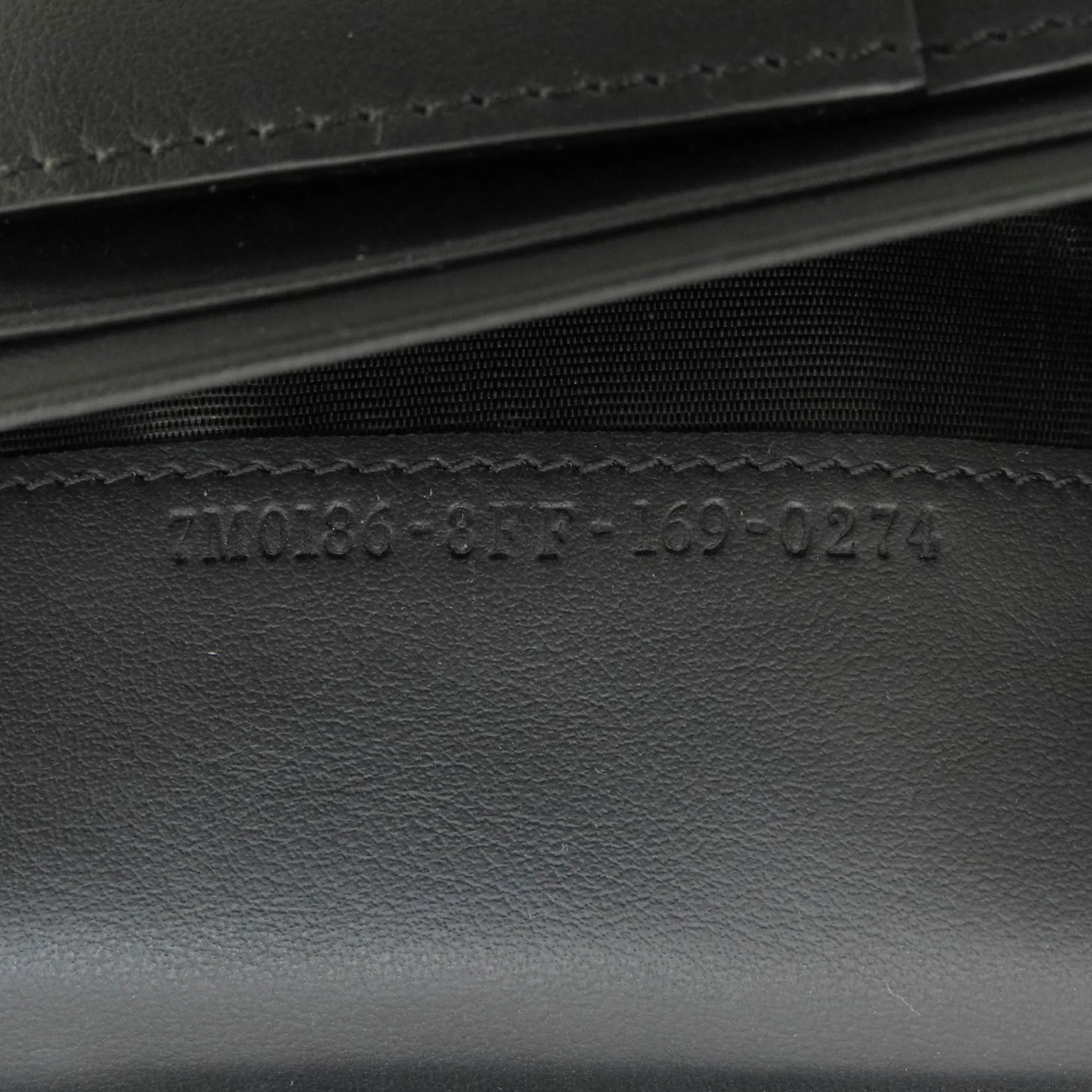 Fendi Monster Long Wallet Leather Women's