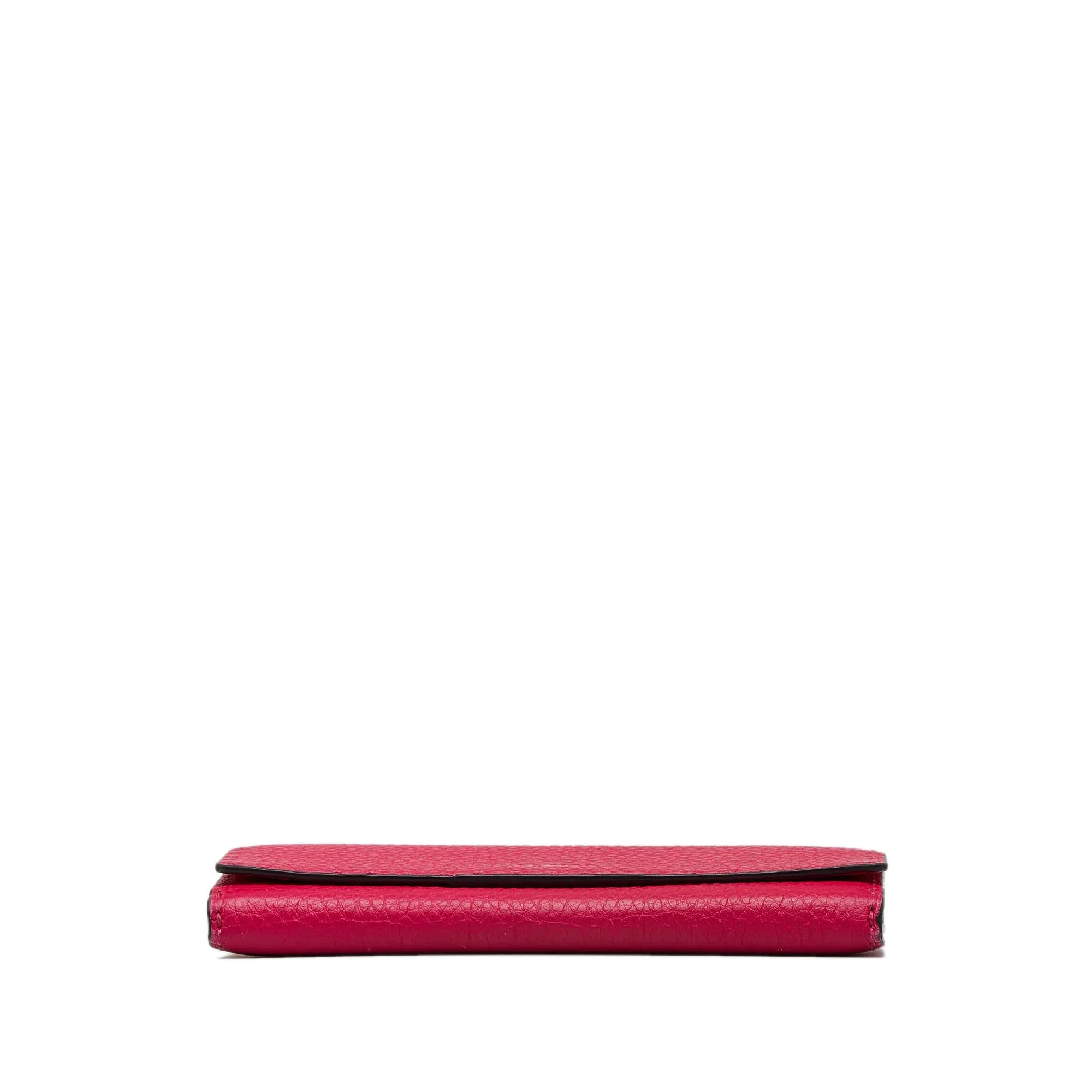 FENDI Selleria Leather Long Wallet Long Wallets