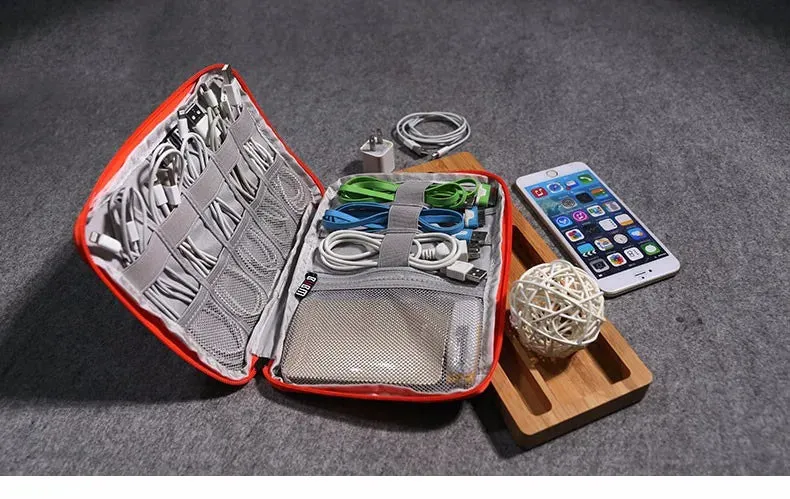 For Ipad Air Pro Unisex 7.9’,9.7 Inch Digital Accessories Storage Case Hand & Tablet Bag
