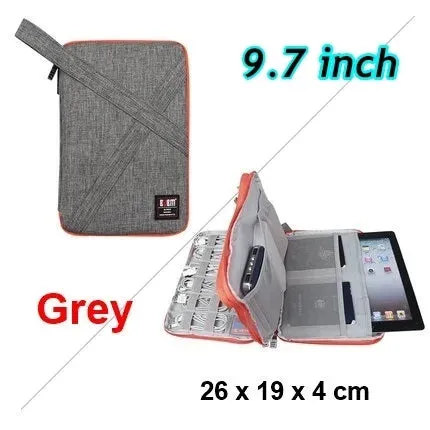 For Ipad Air Pro Unisex 7.9’,9.7 Inch Digital Accessories Storage Case Hand & Tablet Bag