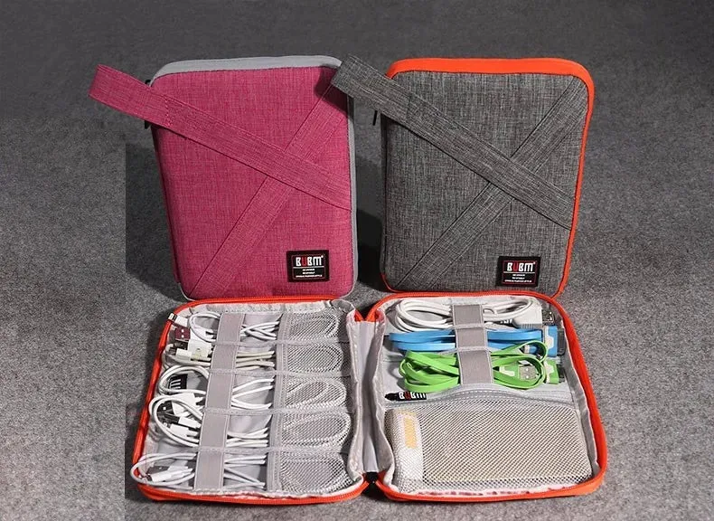 For Ipad Air Pro Unisex 7.9’,9.7 Inch Digital Accessories Storage Case Hand & Tablet Bag