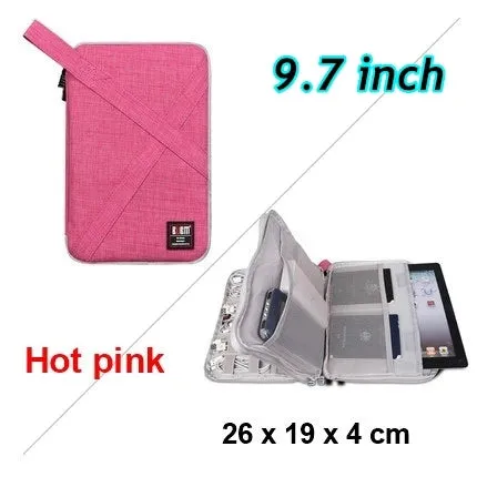 For Ipad Air Pro Unisex 7.9’,9.7 Inch Digital Accessories Storage Case Hand & Tablet Bag