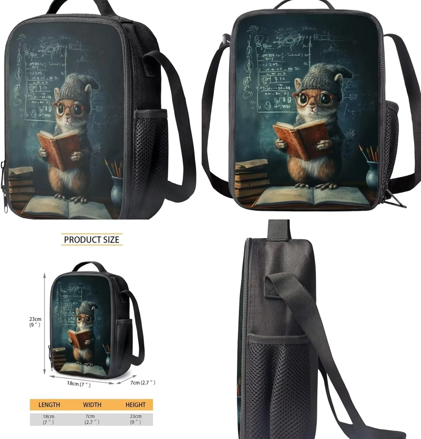 FOR U DESIGNS Bunny Backpack for Boys Kindergarten Elementary Bookbag and Lunch Box Set 4 Pcs Lightweight Grade 1 School Bag with Water Bottle Holder