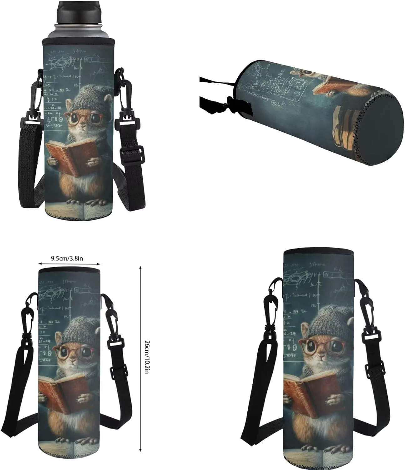 FOR U DESIGNS Bunny Backpack for Boys Kindergarten Elementary Bookbag and Lunch Box Set 4 Pcs Lightweight Grade 1 School Bag with Water Bottle Holder