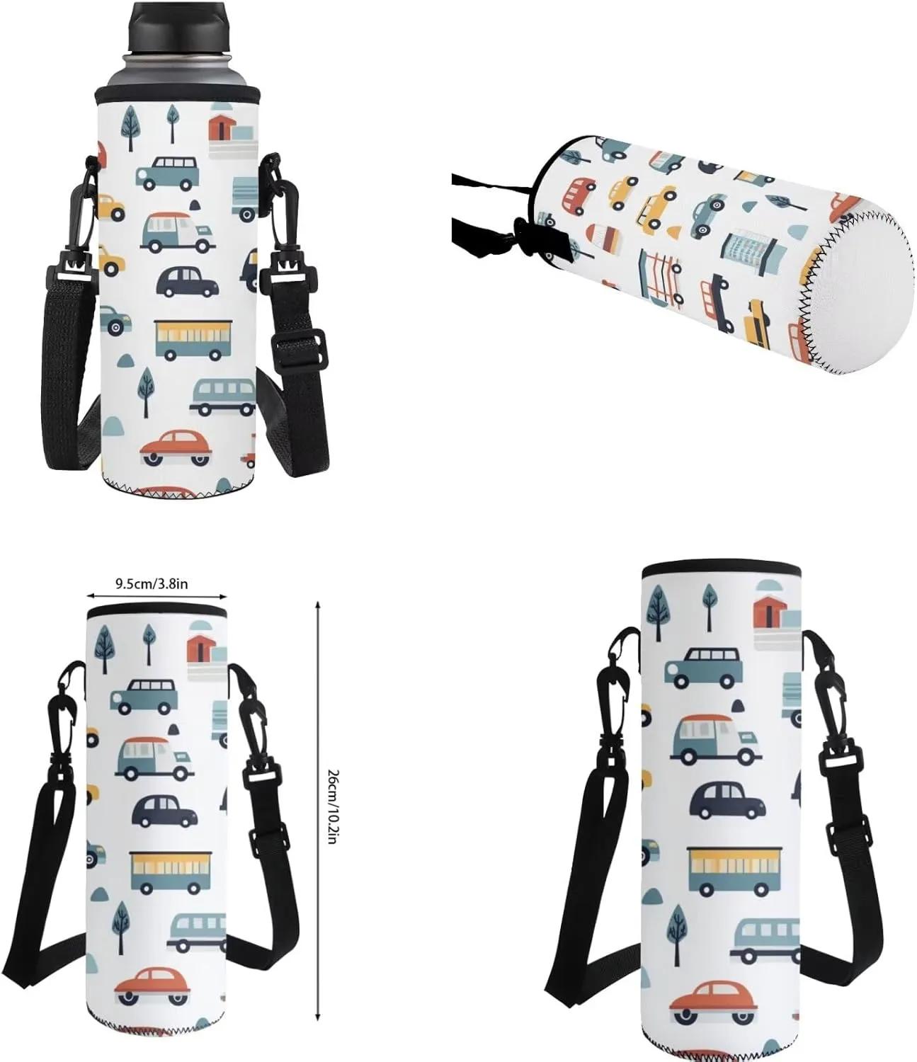 FOR U DESIGNS Cars Backpack for Boys 4 in 1 Bookbag Set with Lunch Box Lightweight Cool School Backpack for Boys 10-12 Large Capacity School Bag 5th Grade