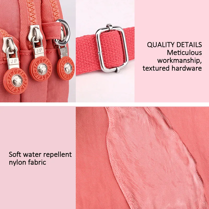 Functional Multi Pocket Crossbody Bag