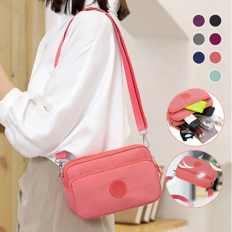Functional Multi Pocket Crossbody Bag