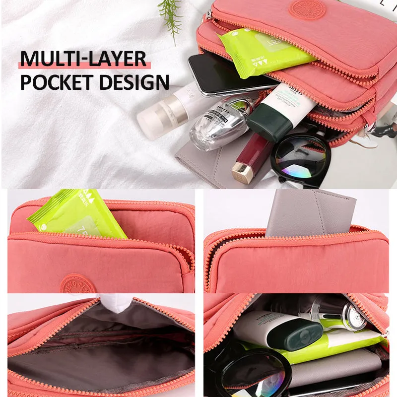 Functional Multi Pocket Crossbody Bag
