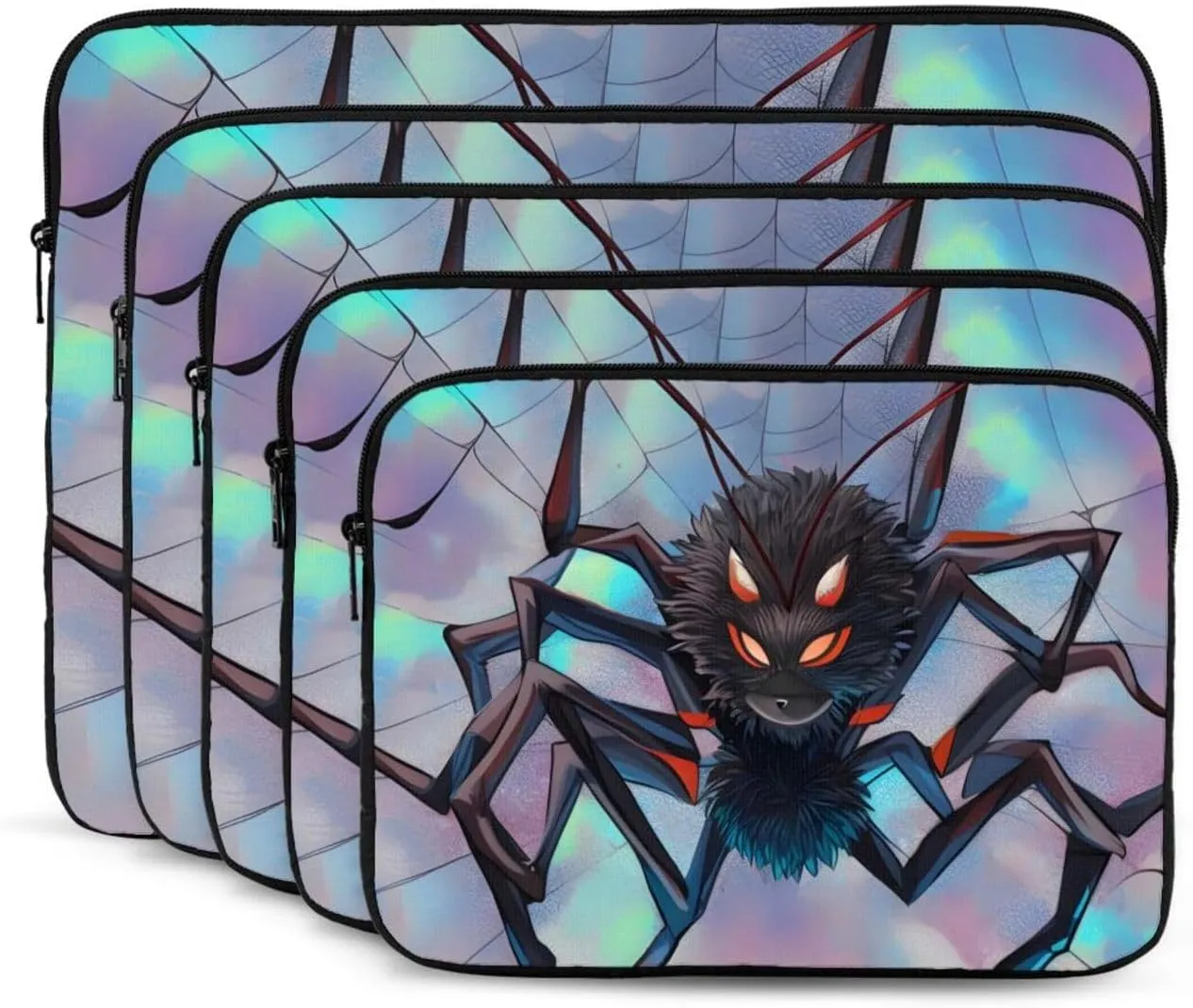 Furry Spider Laptop Inner Bag Laptop Sleeve Case Briefcase Carrying Laptop Cover