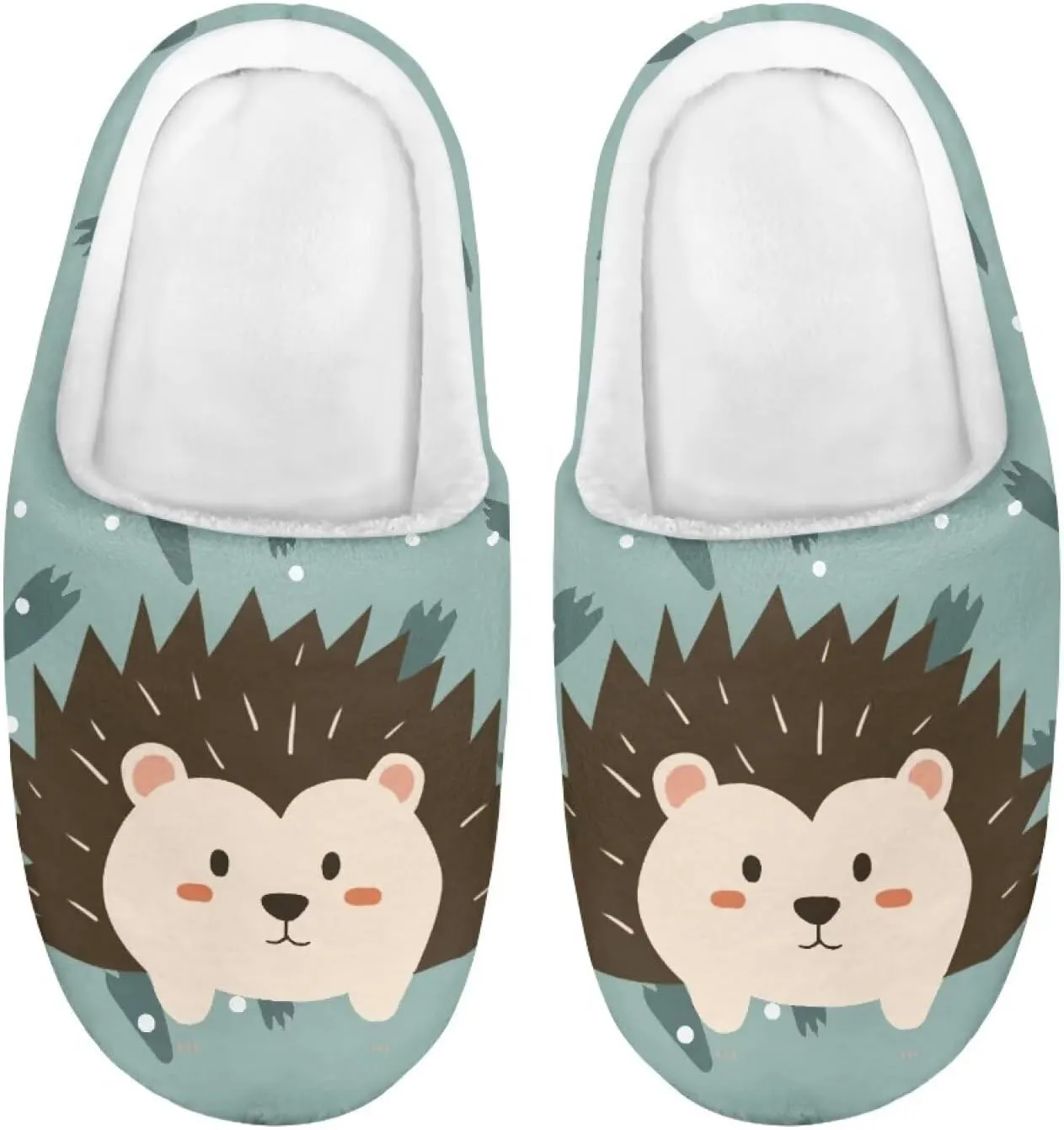 Fuzzy Slippers for Kids Non-slip Lightweight Washable