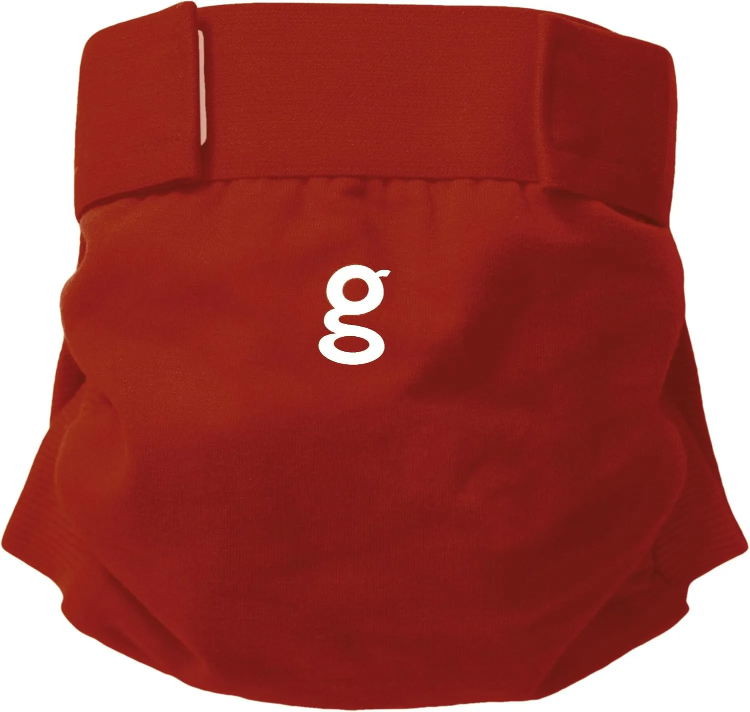 gDiapers Little gPant Good Fortune Diaper Covers, Red, Extra Large