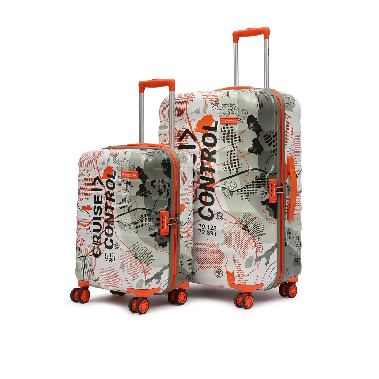 Geo Green Set of 2 (S L) Trolley