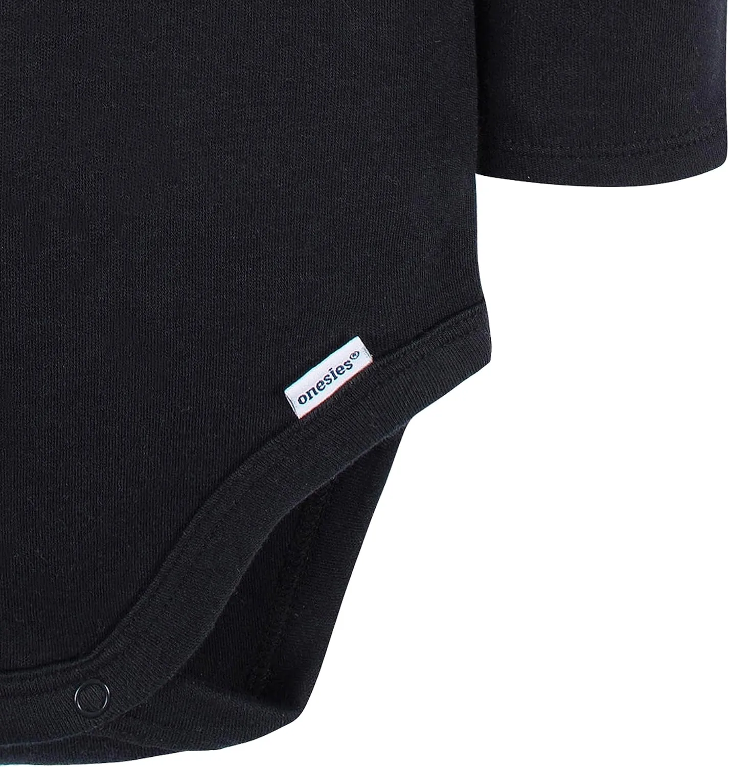 Gerber Baby Long Sleeve Solid Onesies Multi-Pack Interlock 180 Gsm