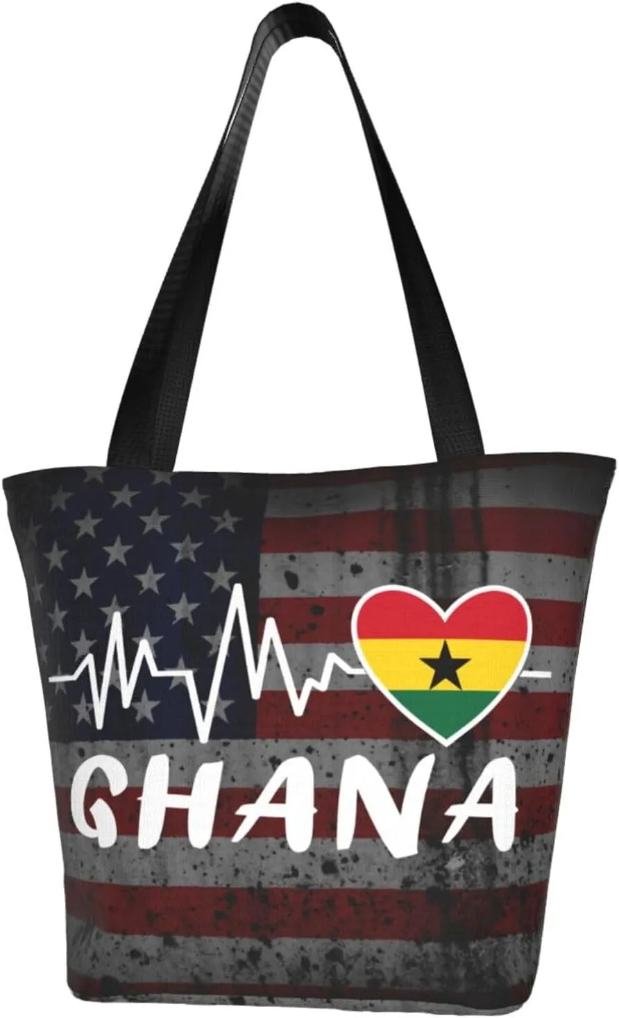 Ghana Heartbeat Fashion Shoulder Bag Large Capacity For Man Or Woman