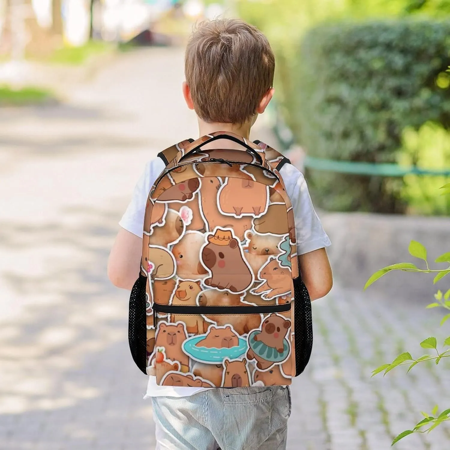 Girls Backpack for School, 16 Inch Cute Bookbag with Large Capacity, Durable Lightweight Travel Laptop School Bags