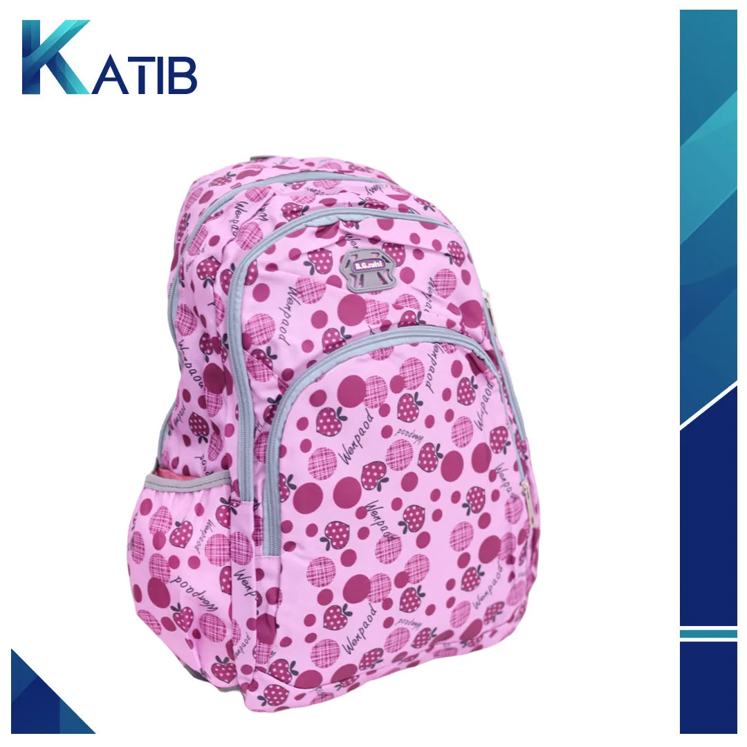 GIRL'S Pink School Bag [PD]