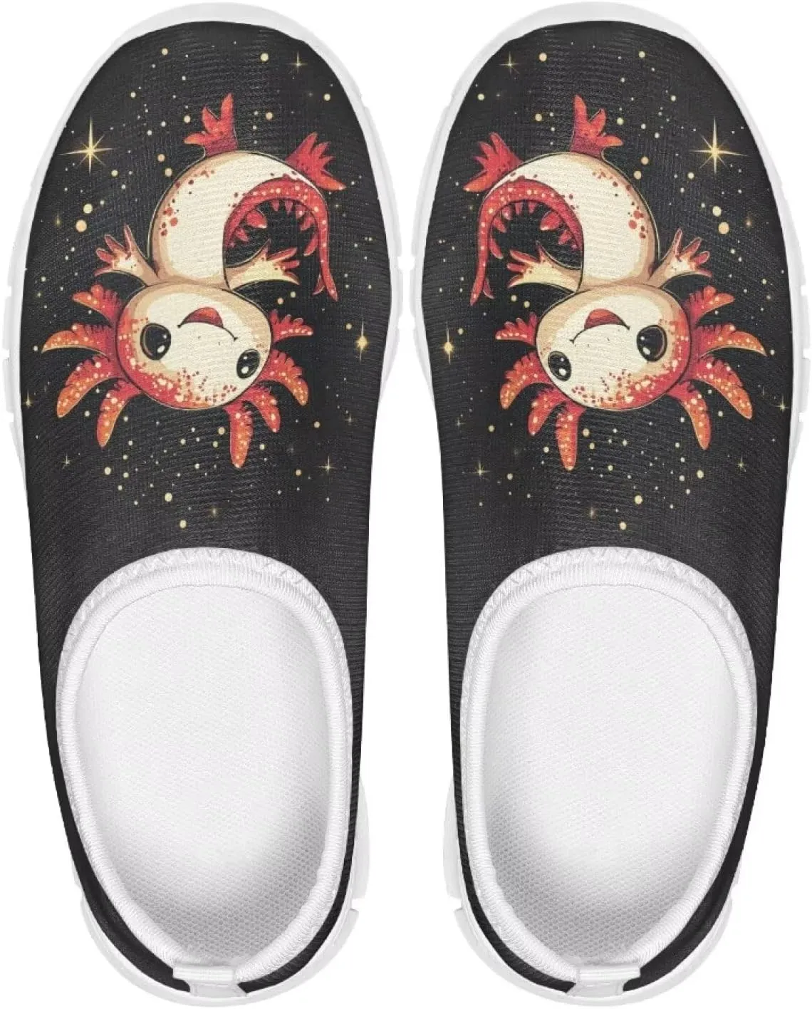 Girls Running Shoes Cute Kids Slip On Sneakers Cartoon Themed Tennis Shoes