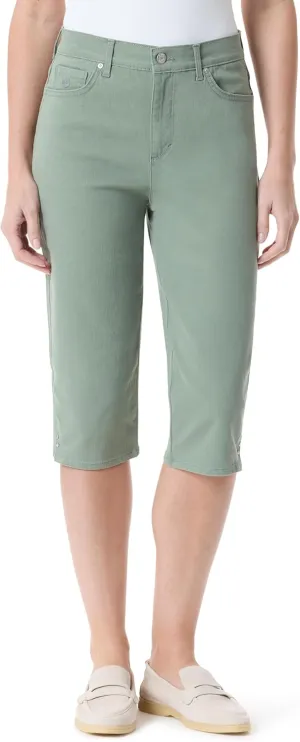 Gloria Vanderbilt Women's Amanda High Rise Skimmer Short Standard