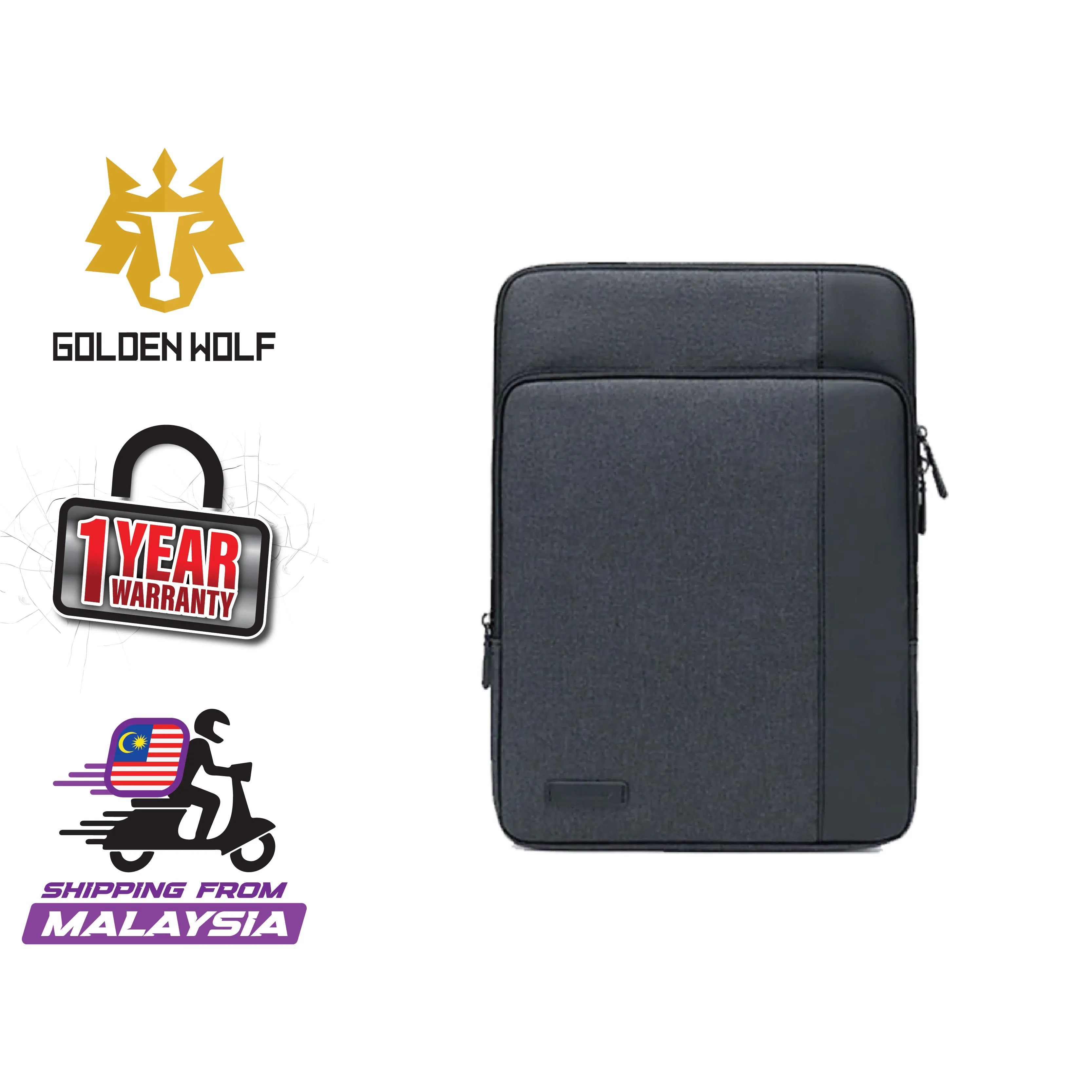Golden Wolf i-Celab Laptop Briefcase (Oxford Material)
