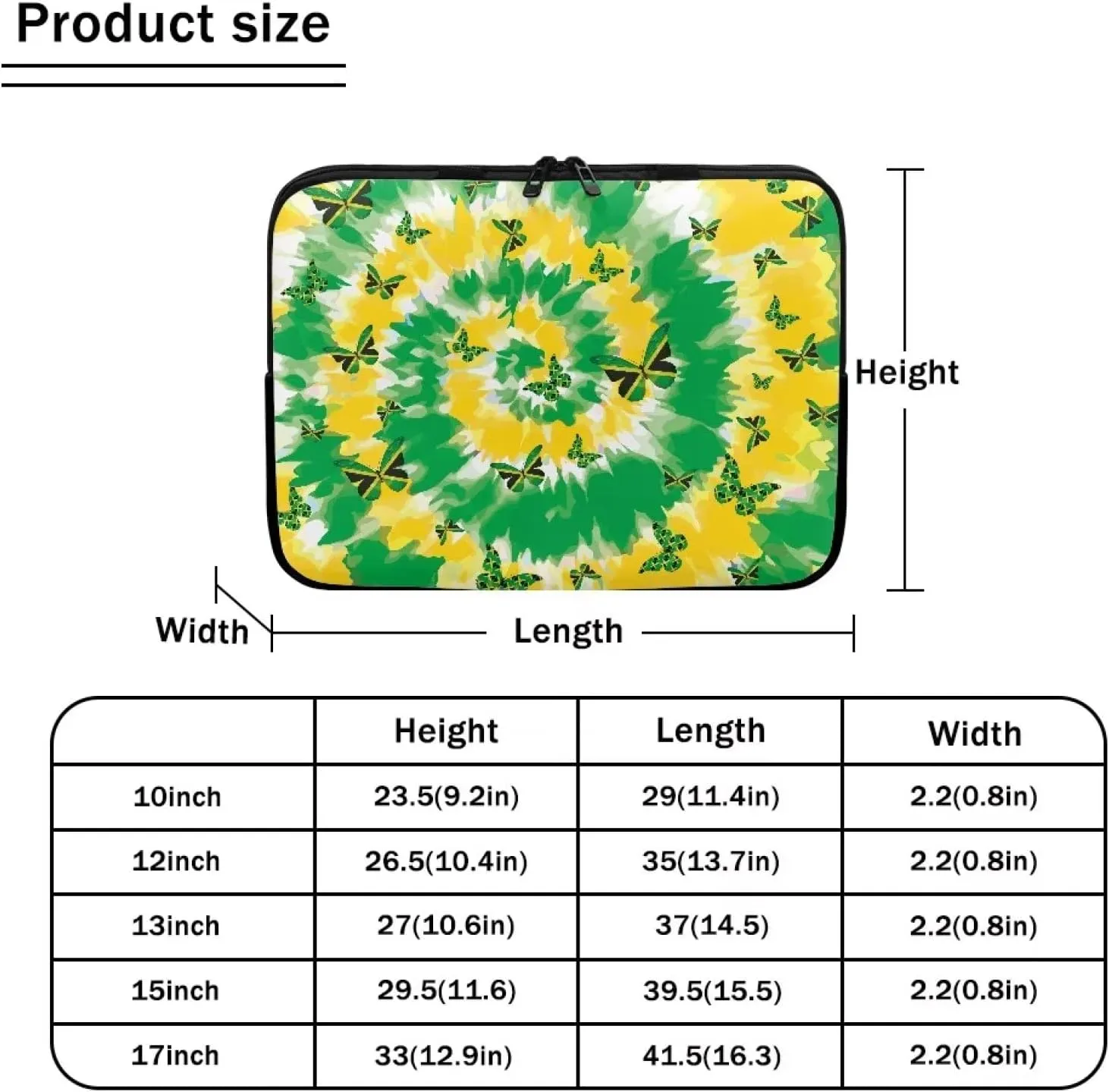 Gomyblomy 10-17 Inch Computer Bag,waterproof Lightweight Briefcase,durable Shockproof Laptop Case,tablet Decoration