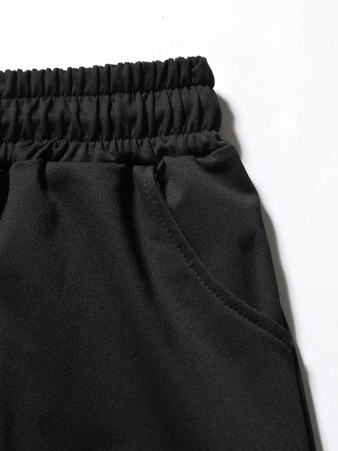 GORGLITTER Men's Reflective Cartoon Graphic Drawstring Waist Track Shorts Workout Short Pants