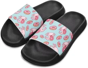 GOSTONG Boys Girls Summer Sandals Non-Slip Water Kids Shower Shoes for Beach Pool & Outdoor Quick-Dry Lightweight House Slippers Thick Sole