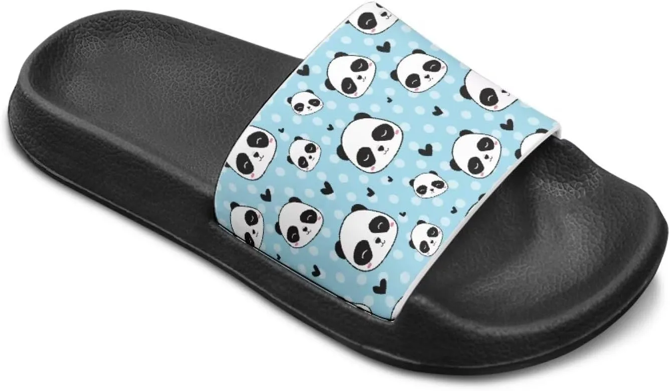 GOSTONG Boys Girls Summer Sandals Non-Slip Water Kids Shower Shoes for Beach Pool & Outdoor Quick-Dry Lightweight House Slippers Thick Sole