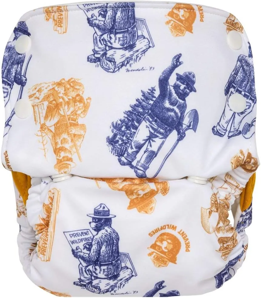GroVia Reusable All in One Snap Baby Cloth Diaper (AIO) (Only You)
