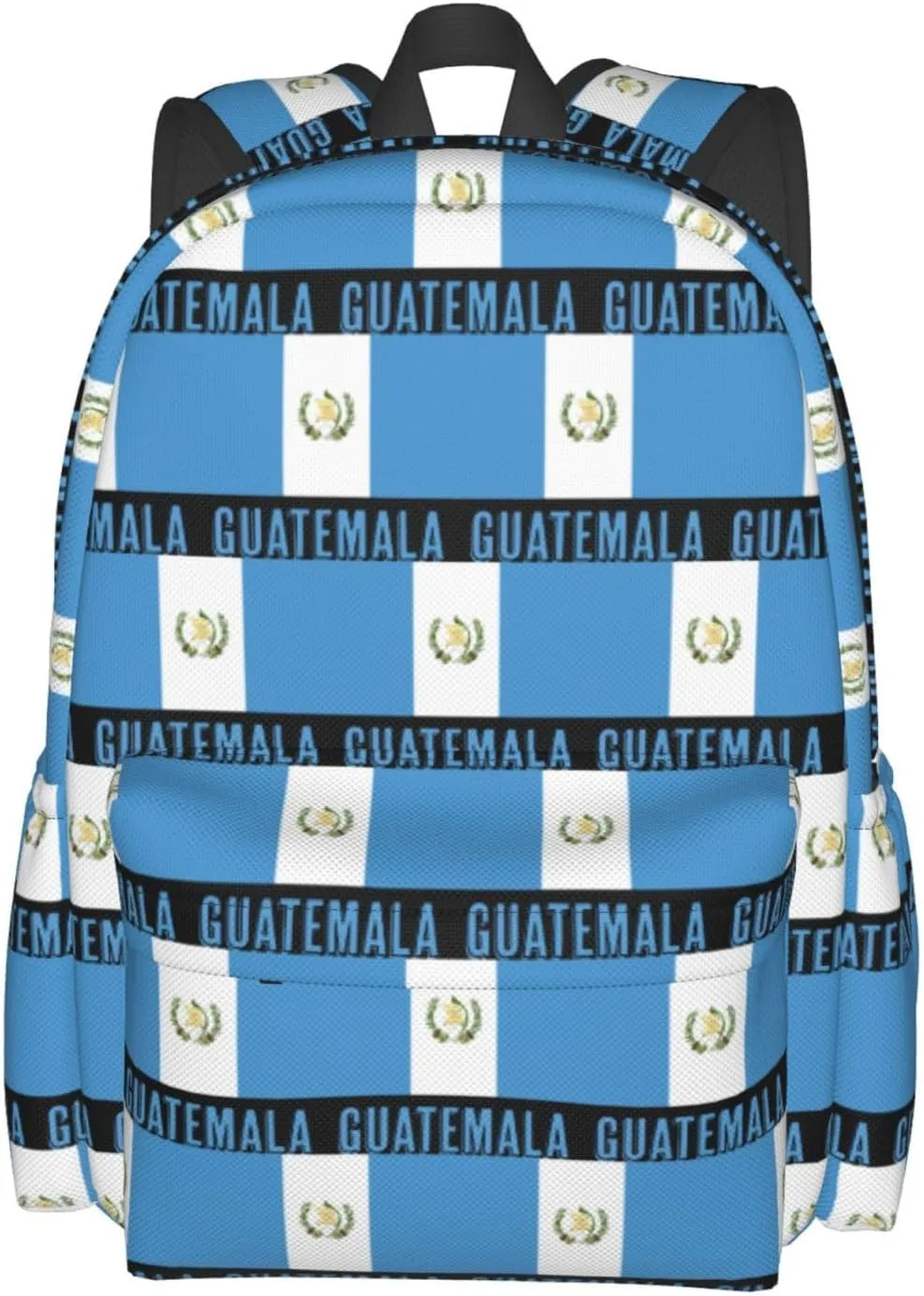 Guatemala Guatemalan Flag Backpack Large Capacity Backpack Lightweight Double Shoulder Bag For Women Men Travel