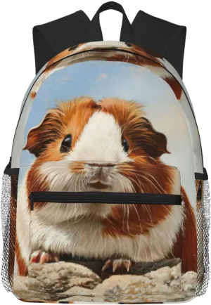 Guinea Pig Men Women Office Laptop Backpack,Work Bag 15.7 Inch Business Travel Bags Large Capacity