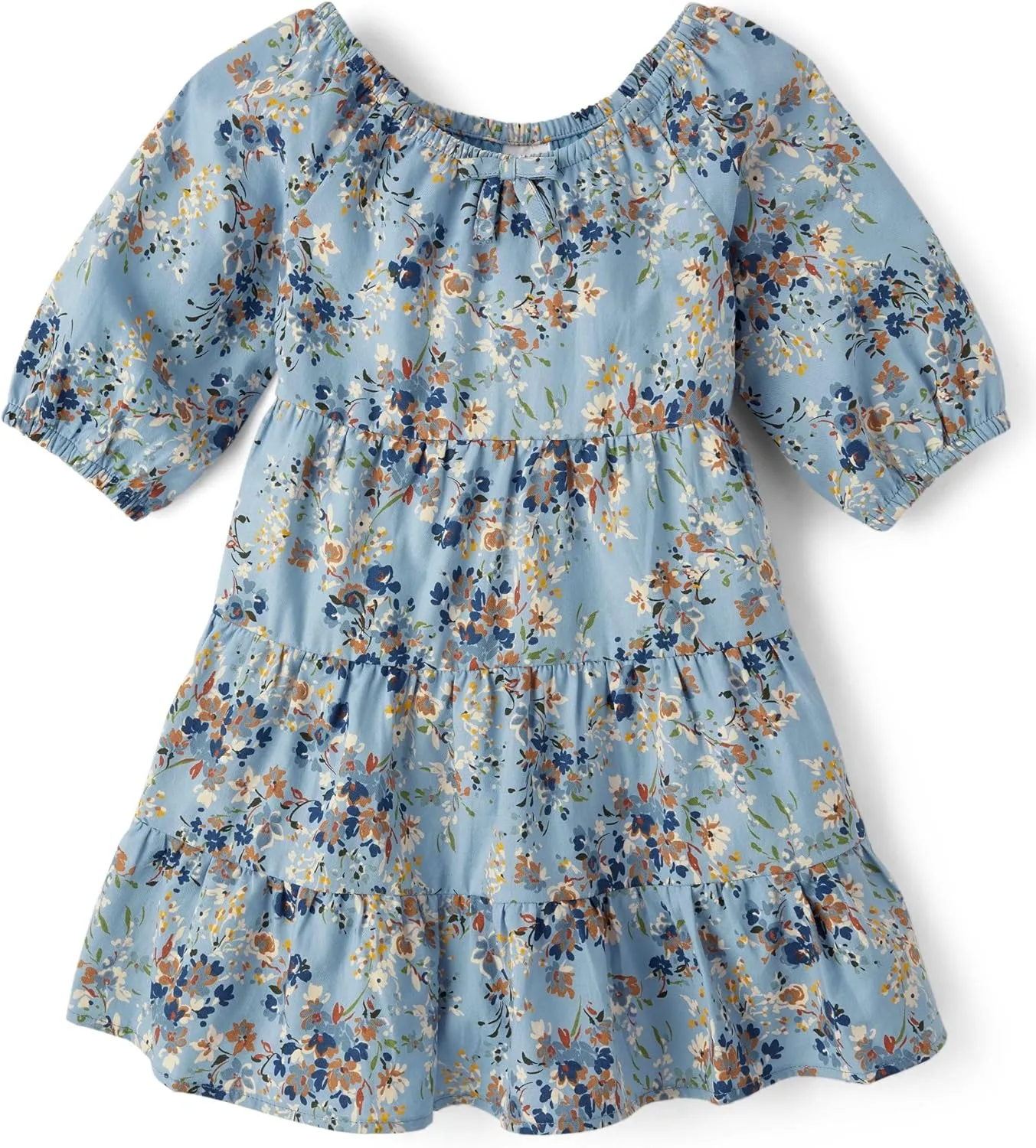 Gymboree Girls' and Toddler Short Sleeve Tiered Dresses