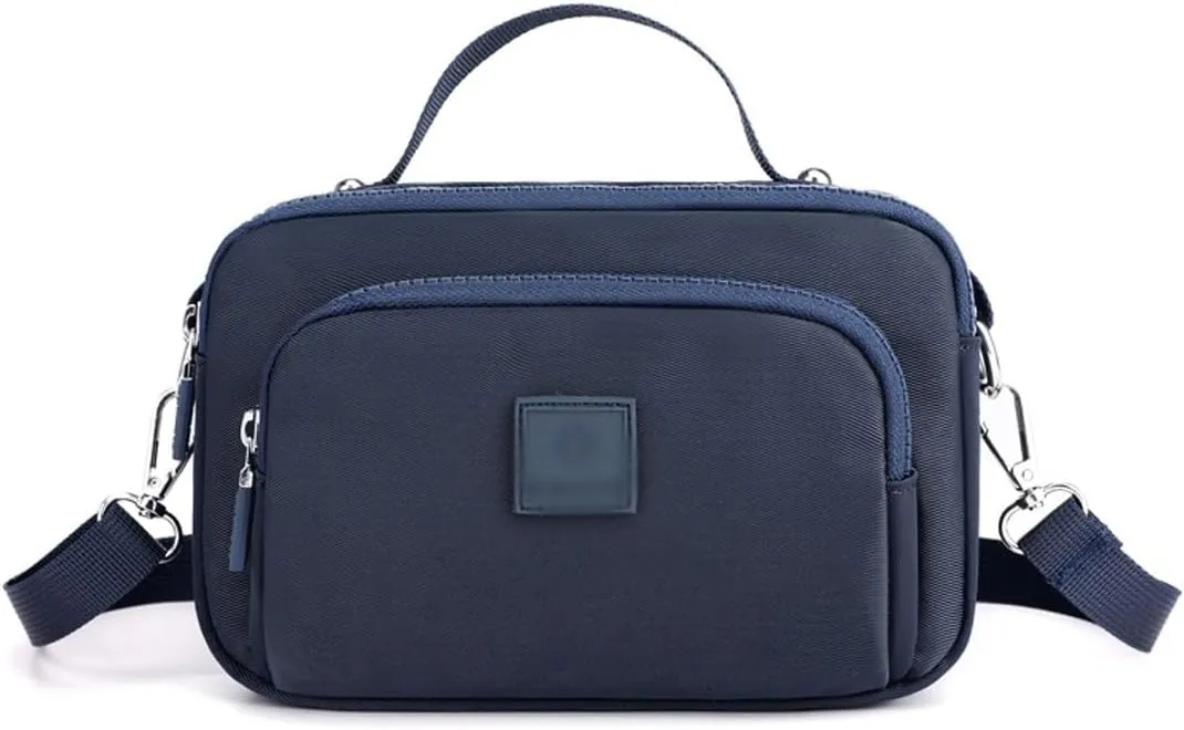 Handbags Fashion Women's Messenger Bag - Large Capacity Nylon Shoulder Handbag for Girls & Ladies(Blue)