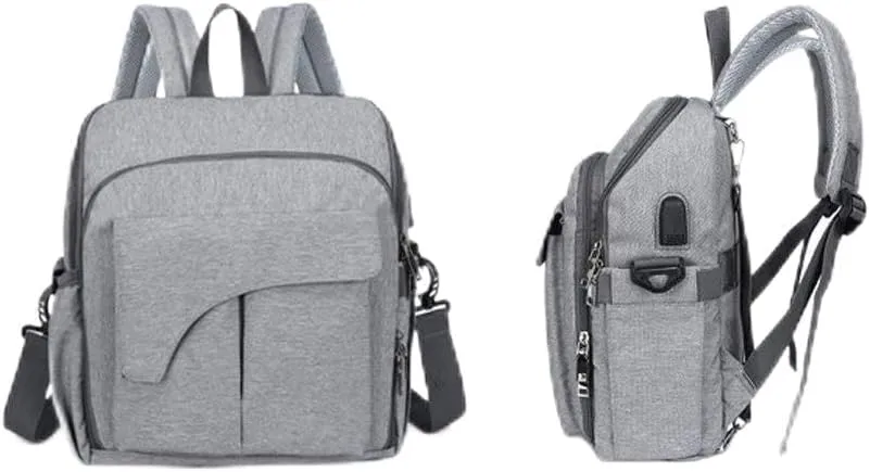 HBJWOV Shoulder Bag New Mummy Bag Shoulder Diaper Bag Portable Mobile Mother Mother and Baby Bag(E)